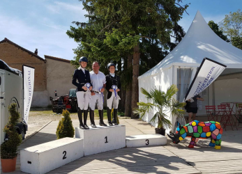 Macon, Podium Grand Régional Dressage