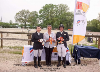 Nevers, Podium Grand Régional Dressage