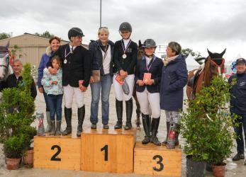 Championnat PRO 3  1- Julie Bertrand / 2-Rodrigues Desmoules / 3-Louise Frantz